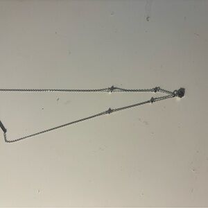 Kendra Scott silver pendant necklace